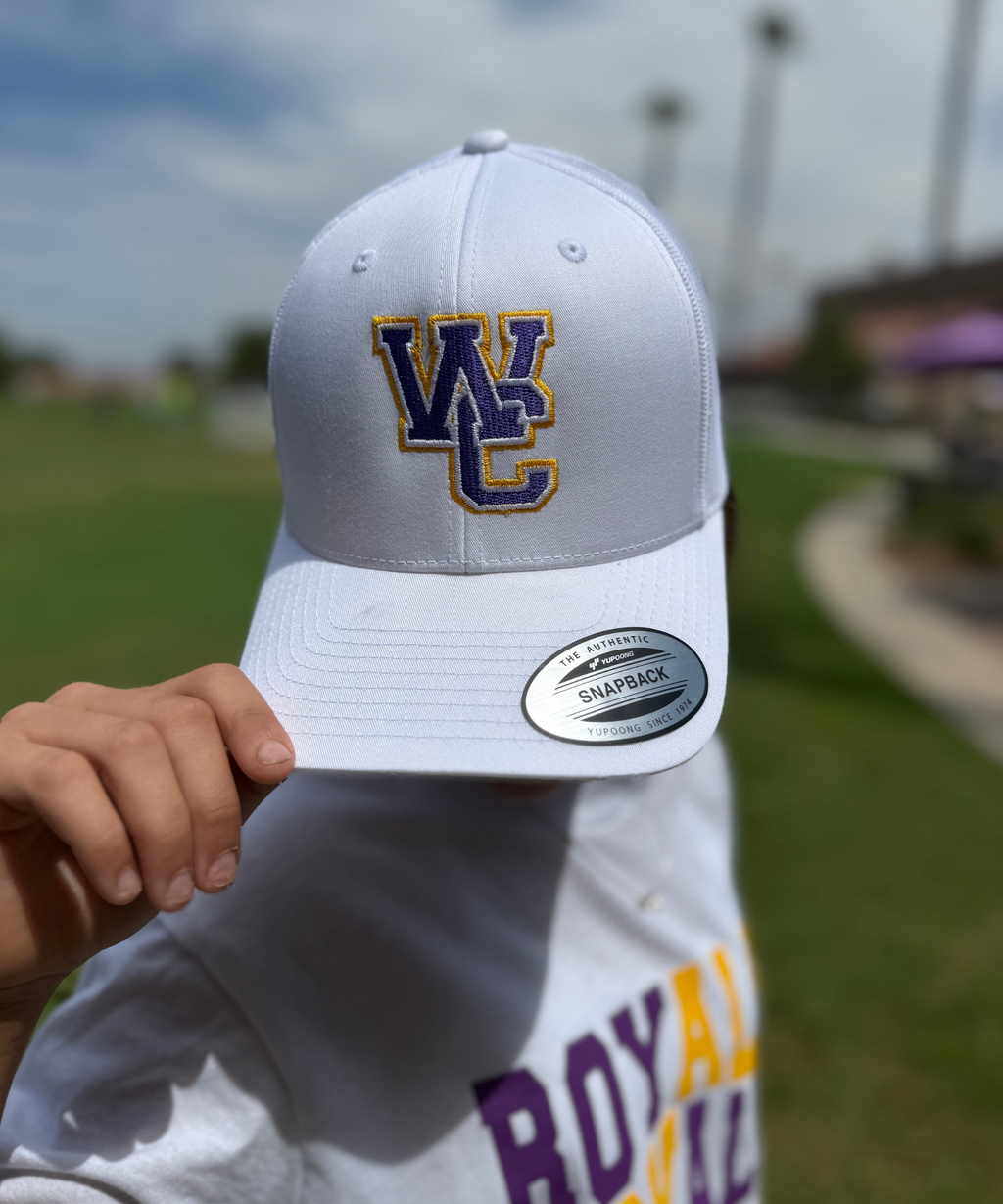 WC Athletic Snapback Hat (White)