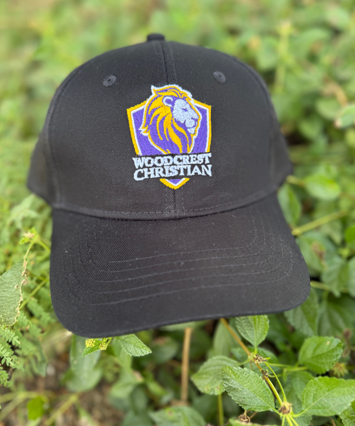Youth Lion Shield Black Snapback Hat