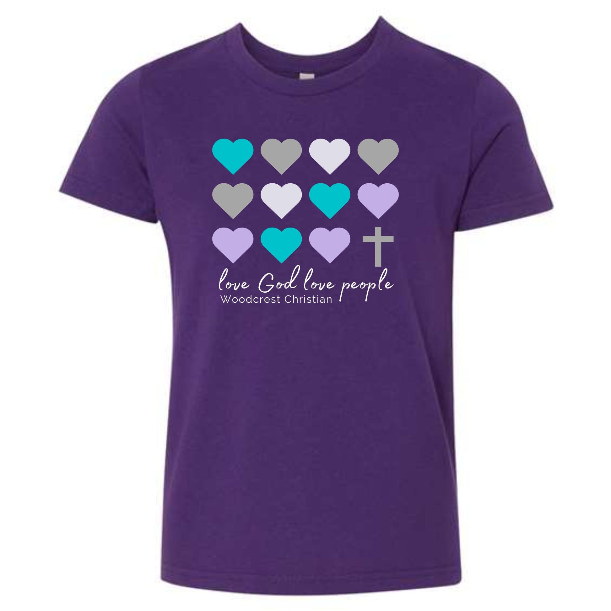 Love God Love People Heart Shirt