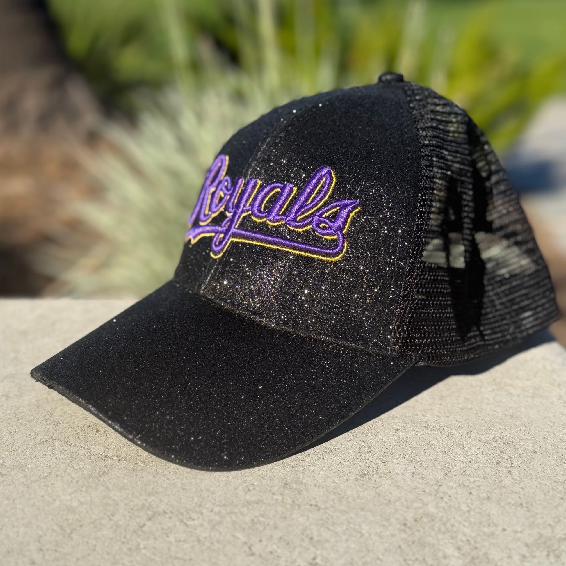 Women's Royal Glitter Hat