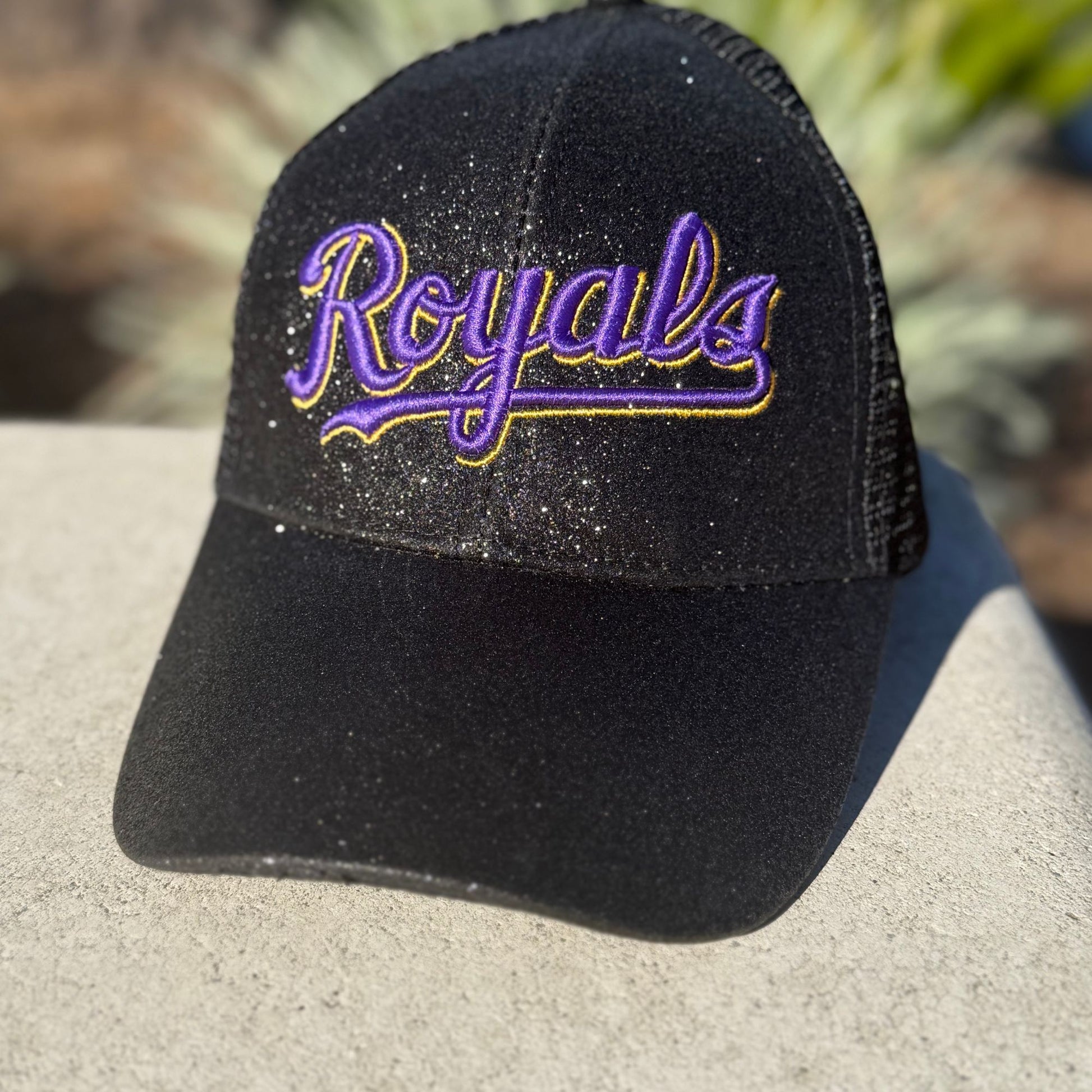 Women's Royal Glitter Hat
