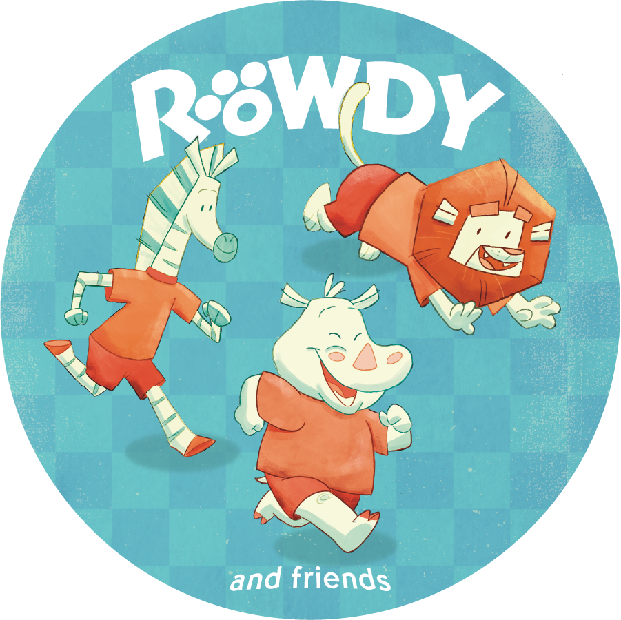 NEW Rowdy and friends Sticker Book 2