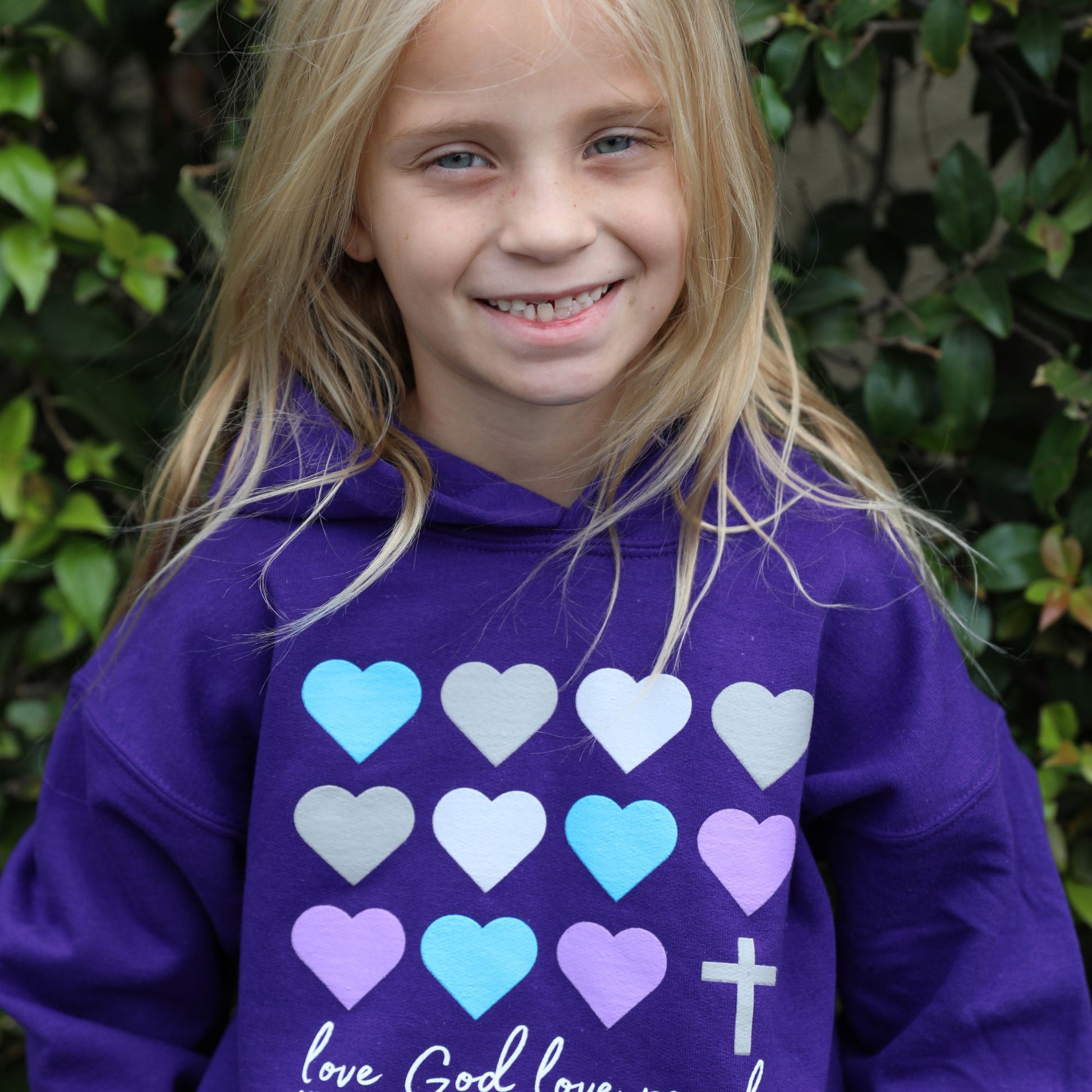 Girls Hearts Sweatershirt