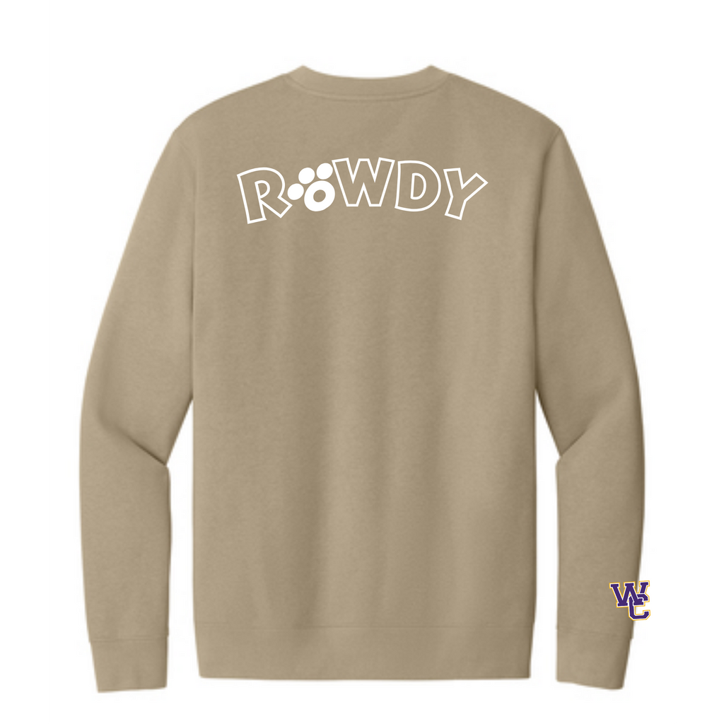 Tan Rowdy Crewneck Sweatshirt