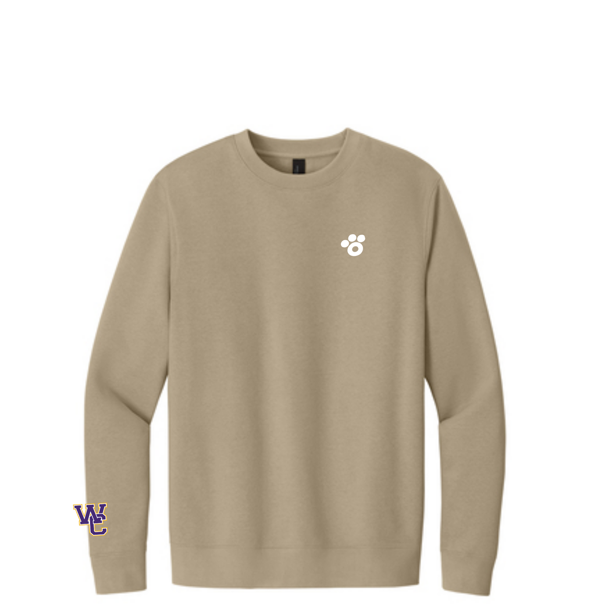 Tan Rowdy Crewneck Sweatshirt